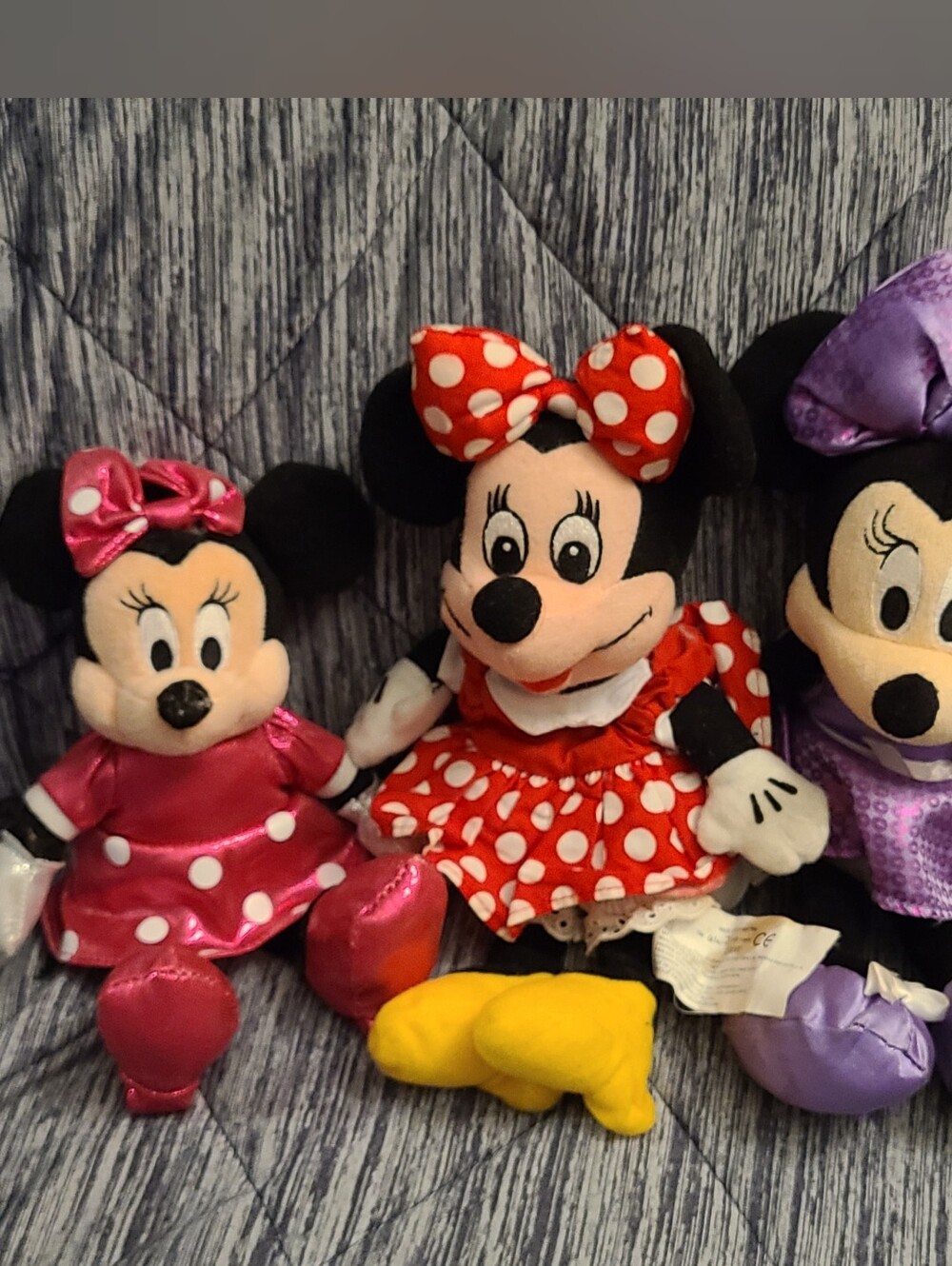 Disney Minnie Mouse Plush Trio
